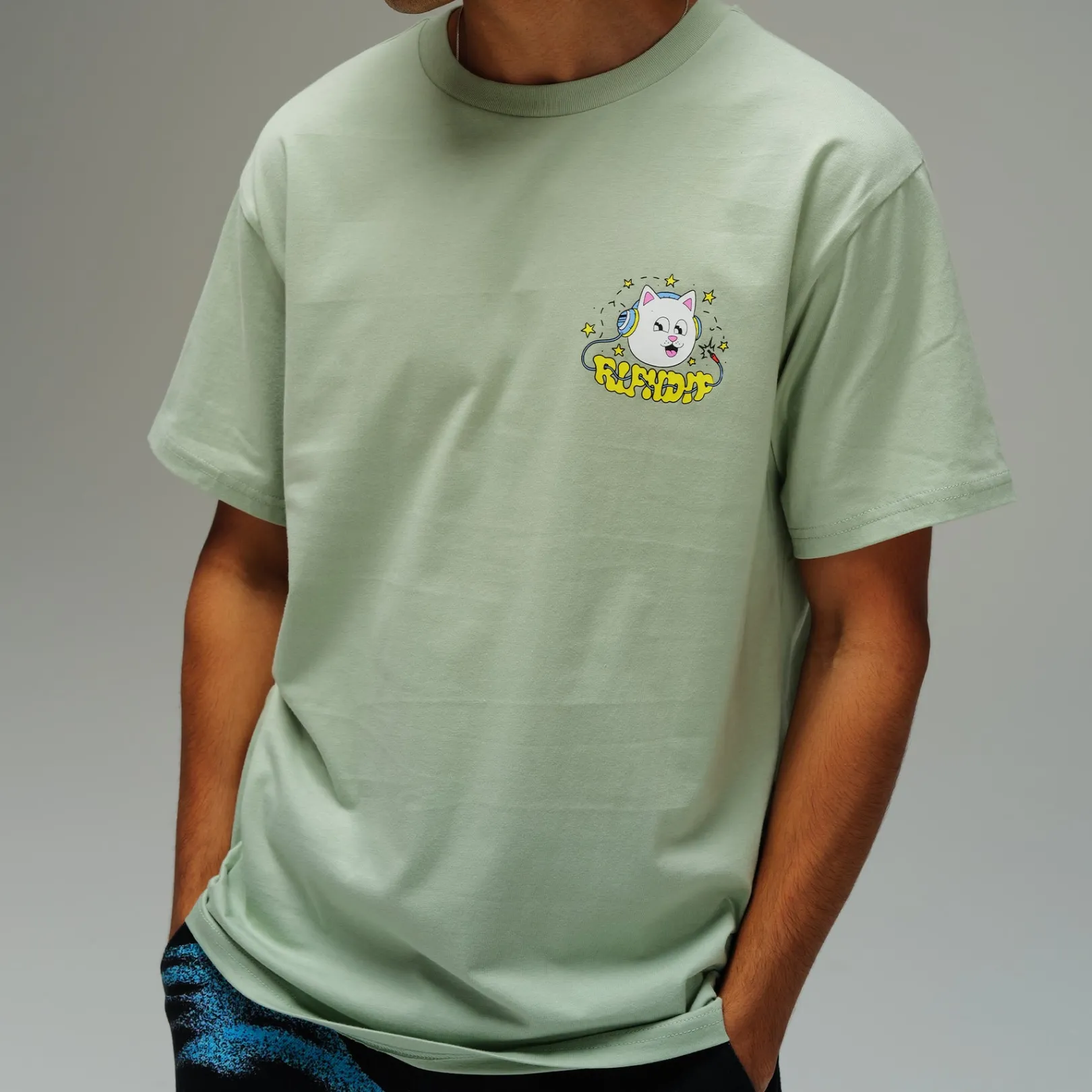 Shroom Song Tee (Sage)<Ripndip Best Sale