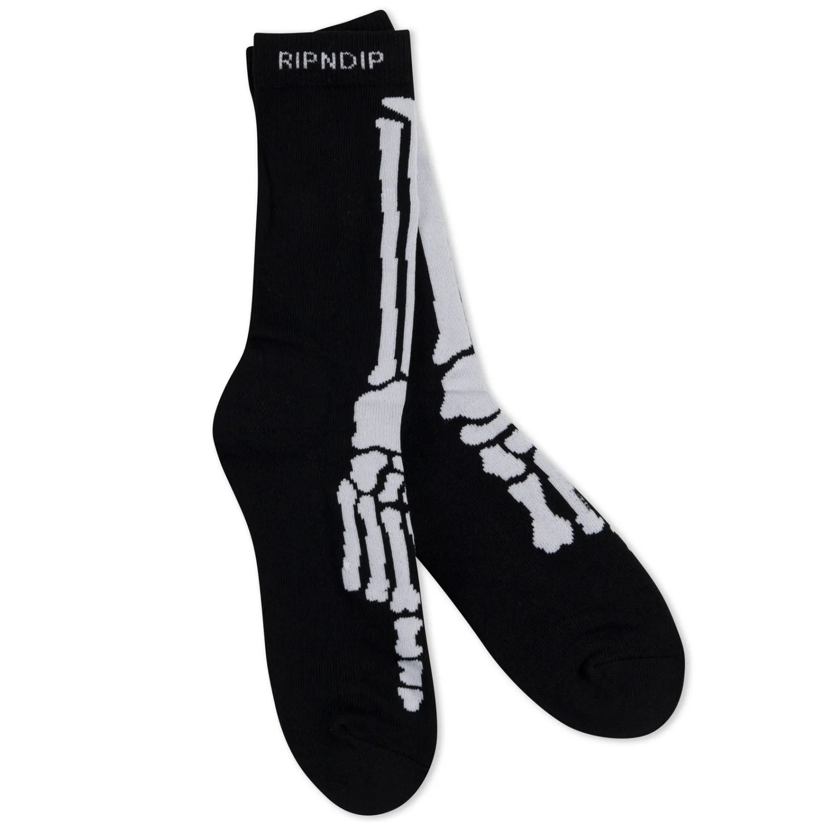 Skelly Nerm Socks (Black)<Ripndip Fashion