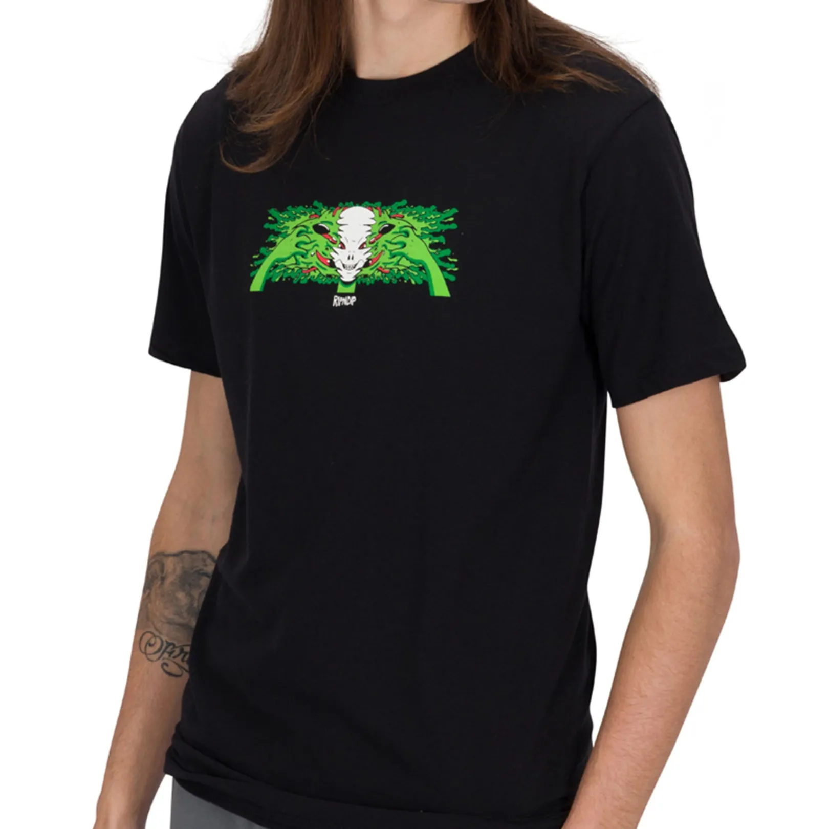 Skull Face Tee (Black)<Ripndip Discount