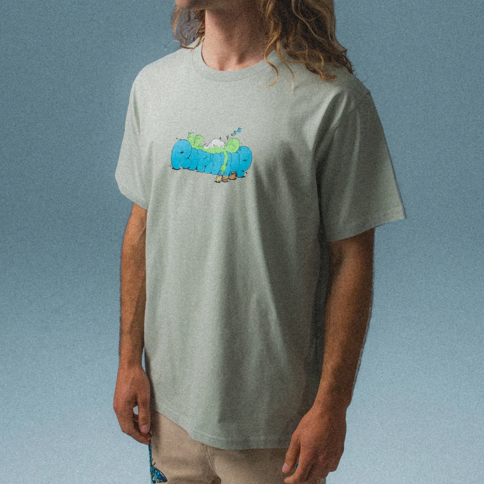 Sleepy Tee (Sage)<Ripndip Sale