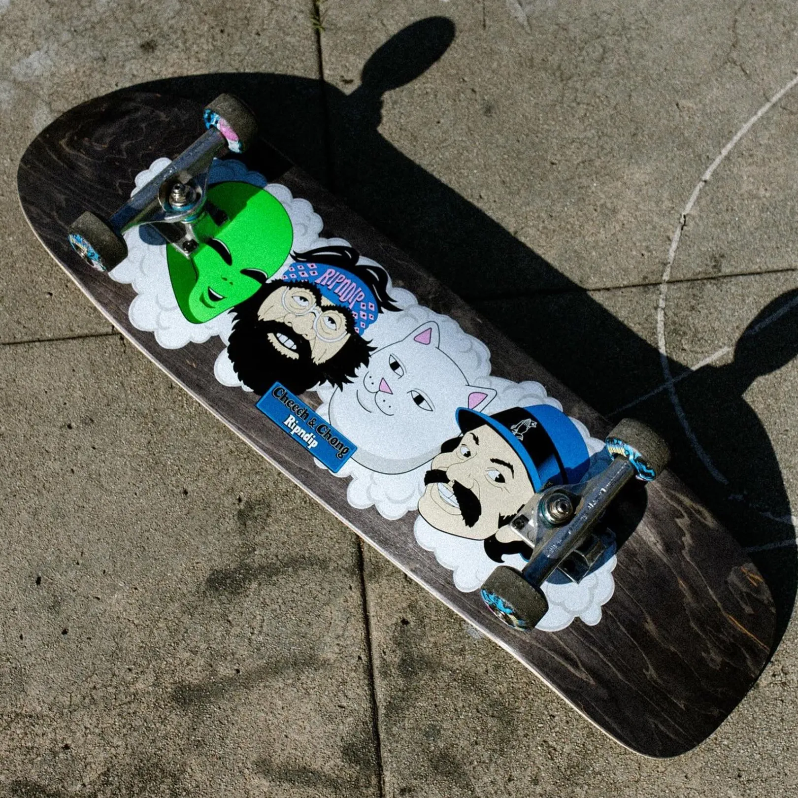 Smoke One Cruiser Deck (Black)<Ripndip Flash Sale