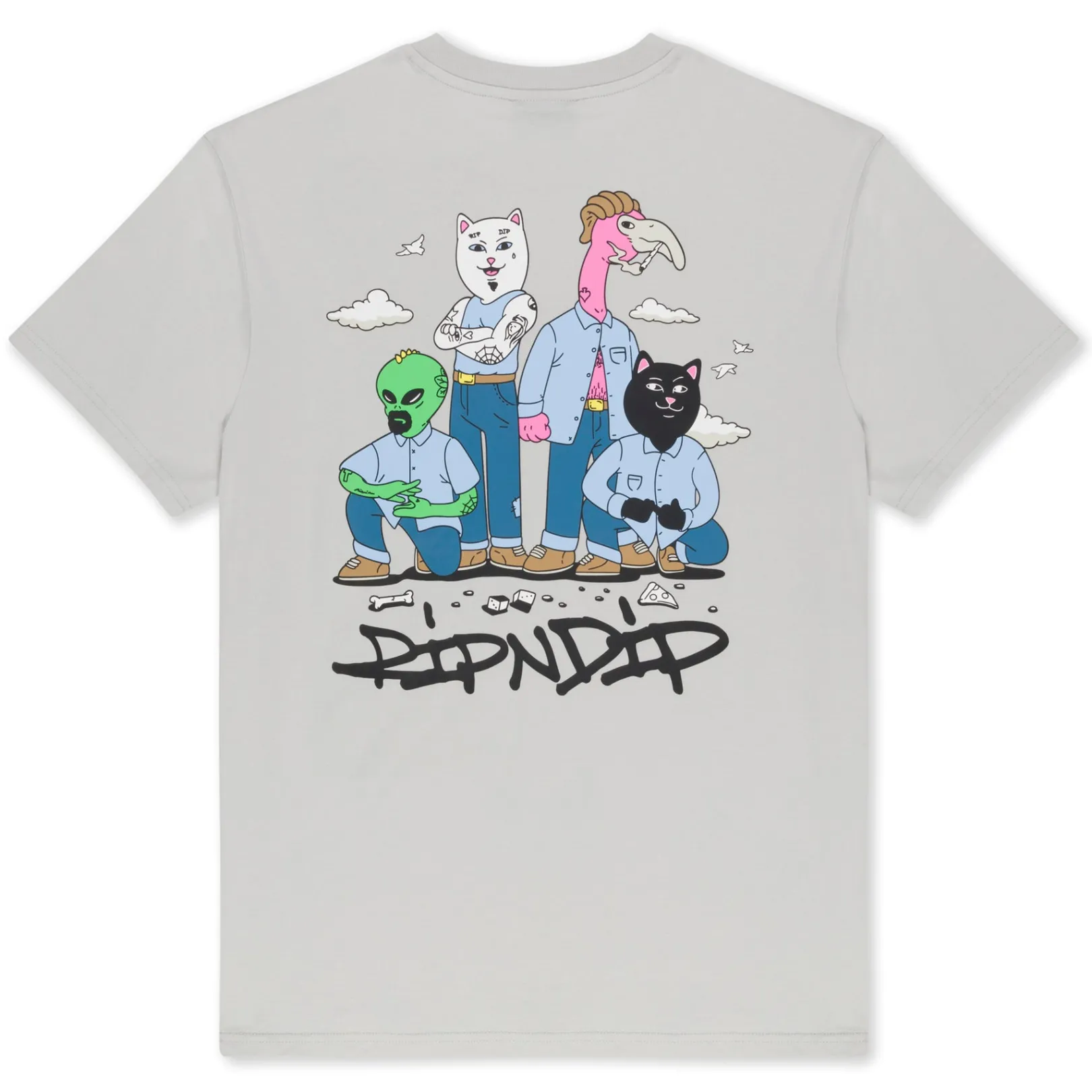 So Dangerous So Cute Tee (Grey)<Ripndip Clearance