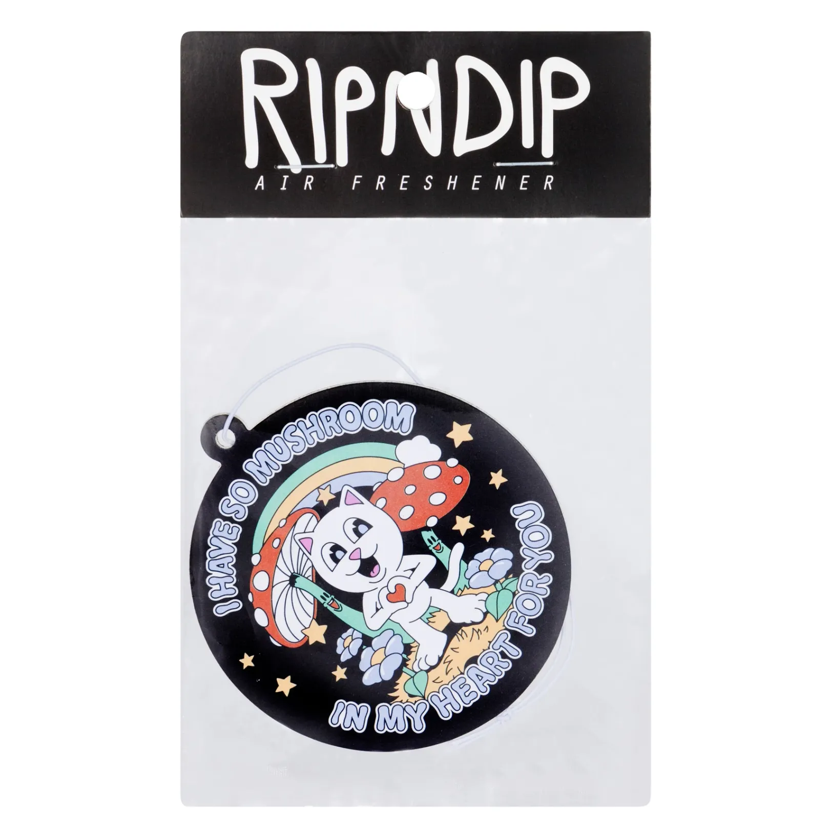 So Mushroom Air Freshener (Black)<Ripndip Flash Sale