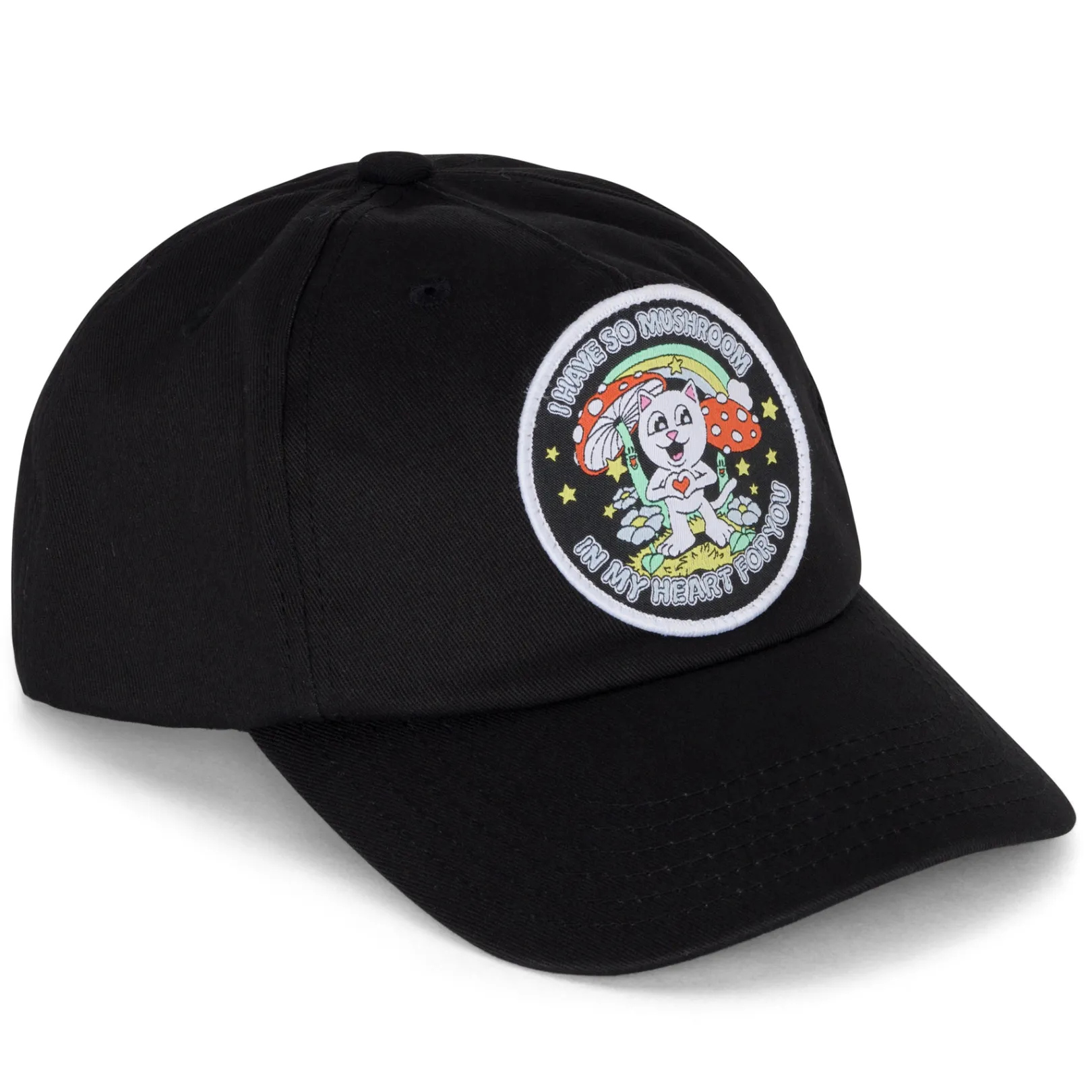 So Mushroom Snapback (Black)<Ripndip Best