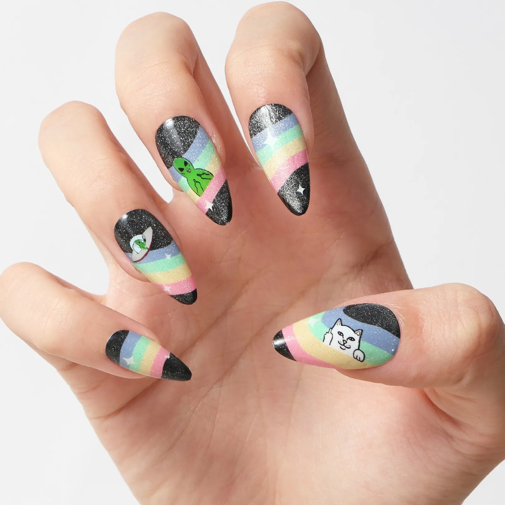 Space Out Press On Nail Set<Ripndip Store