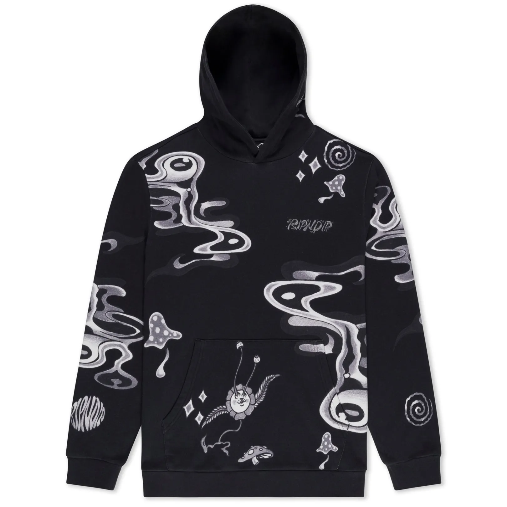 Space Walk Hoodie (Black)<Ripndip Outlet