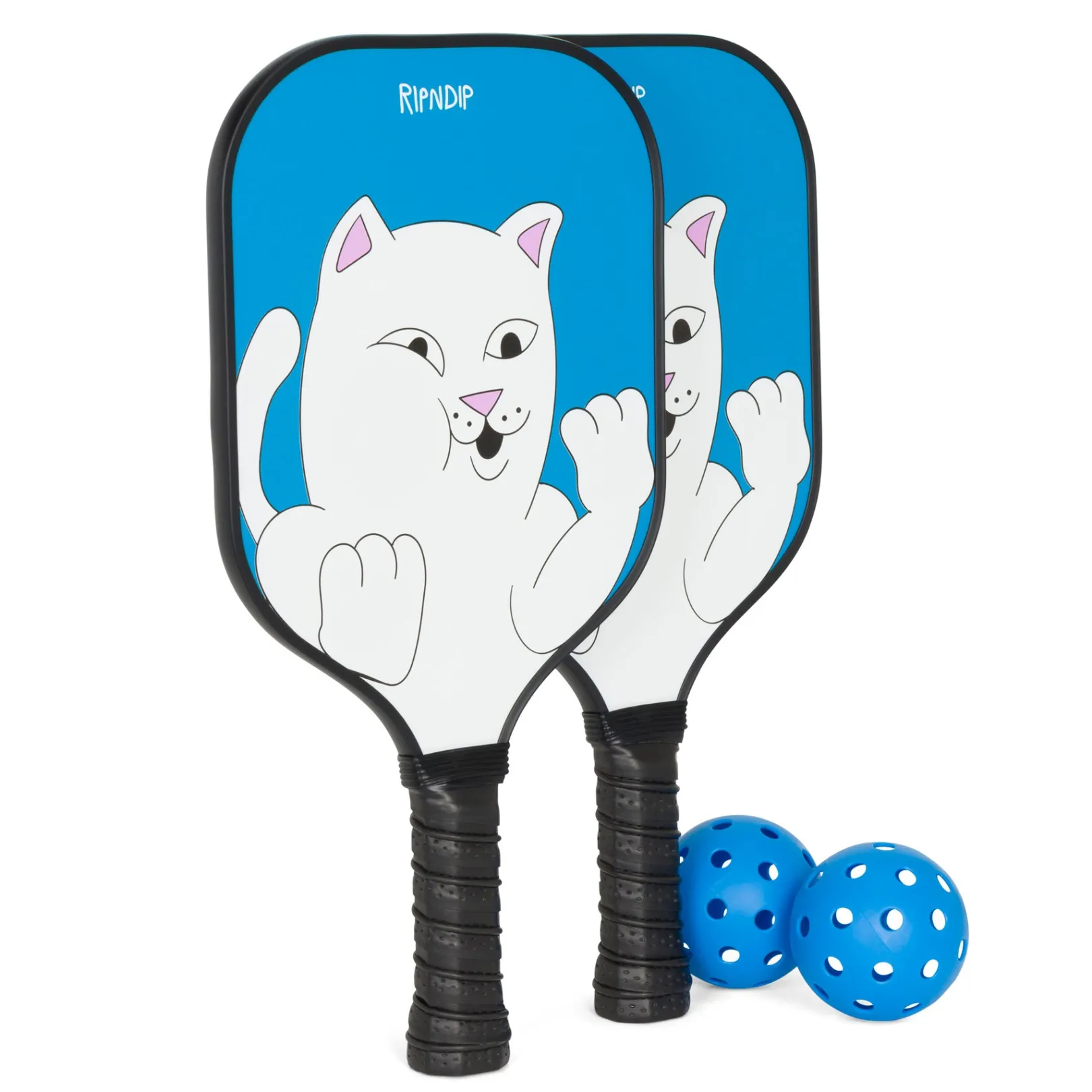 Squished Nerm Pickleball Set (Blue)<Ripndip Best Sale