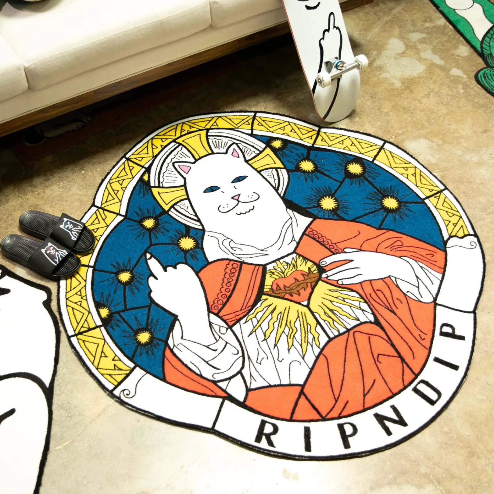 Stained Glass Nermal Rug<Ripndip Clearance