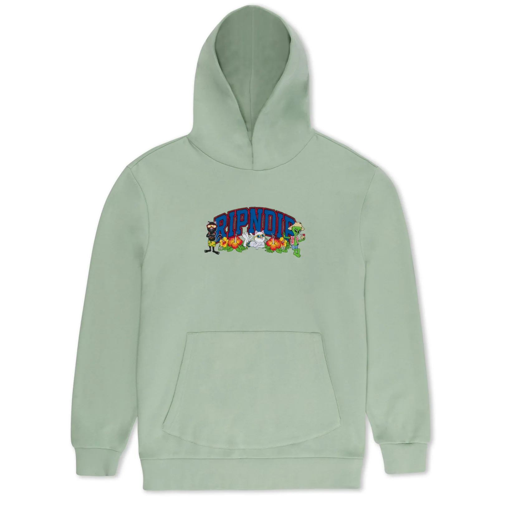 Summer Friends Hoodie (Sage)<Ripndip Shop