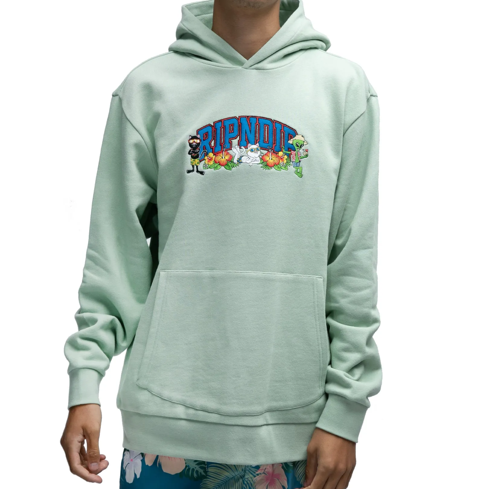 Summer Friends Hoodie (Sage)<Ripndip Shop