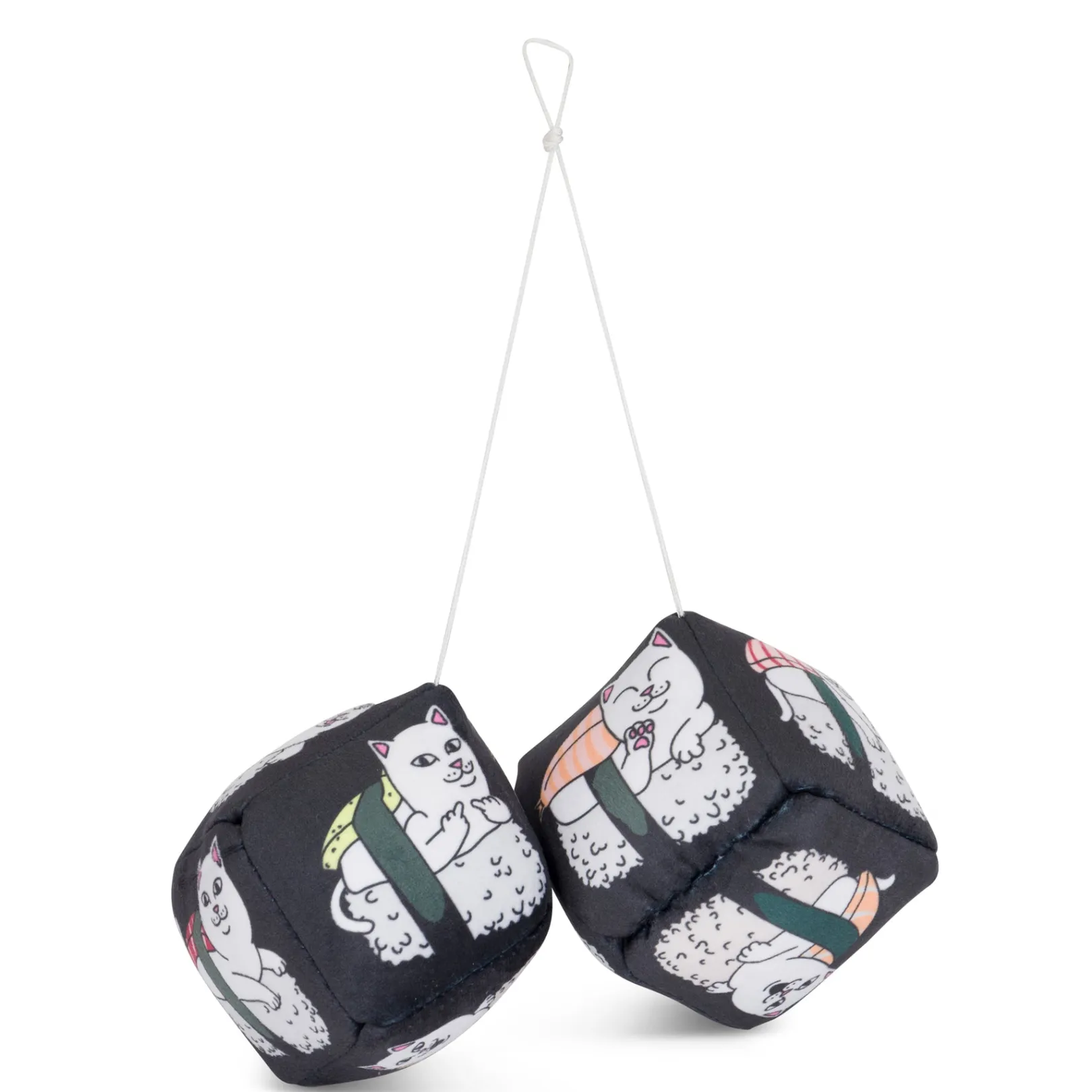 Sushi Nerm Fuzzy Dice (Black)<Ripndip Best Sale