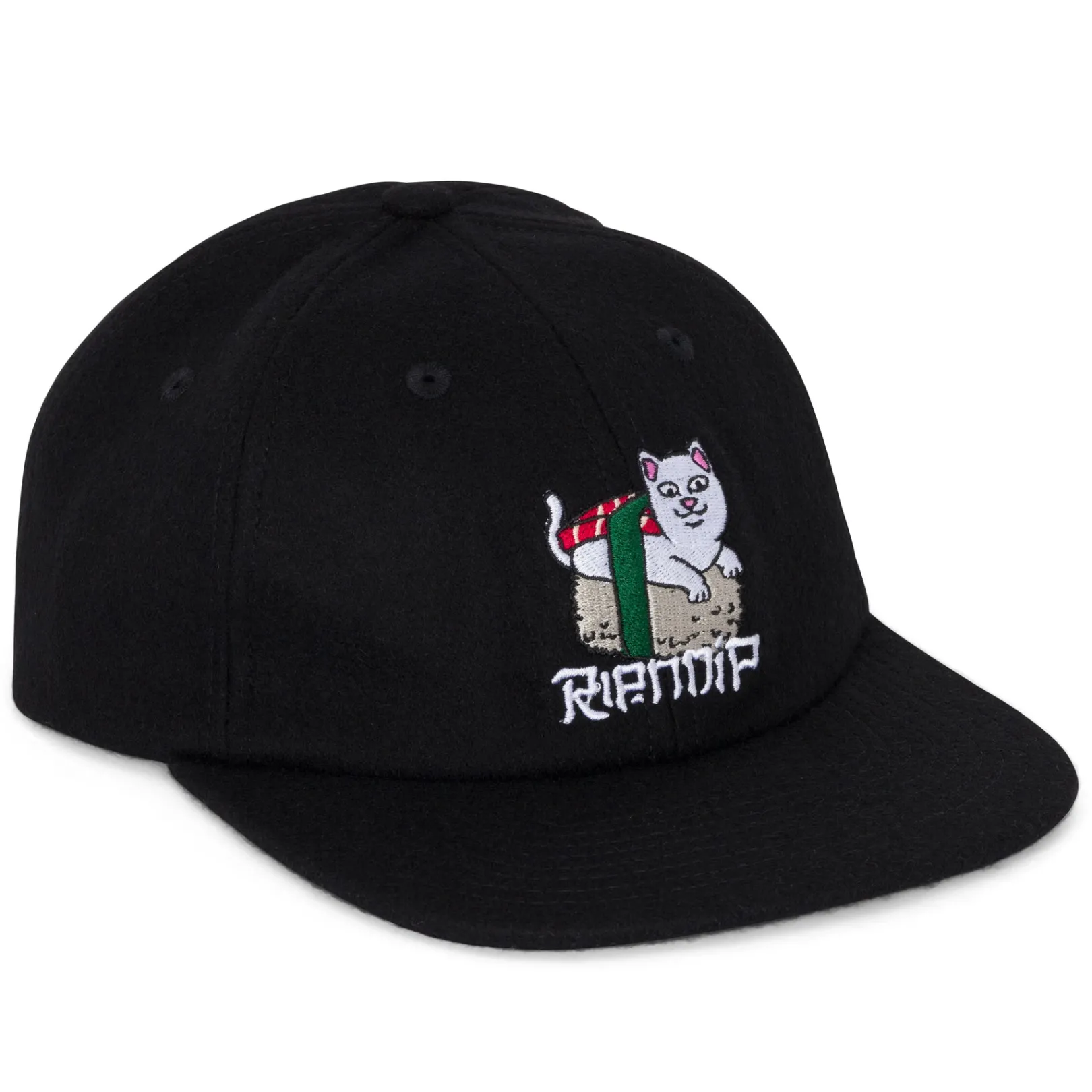 Sushi Nerm Wool Strapback (Black)<Ripndip Cheap