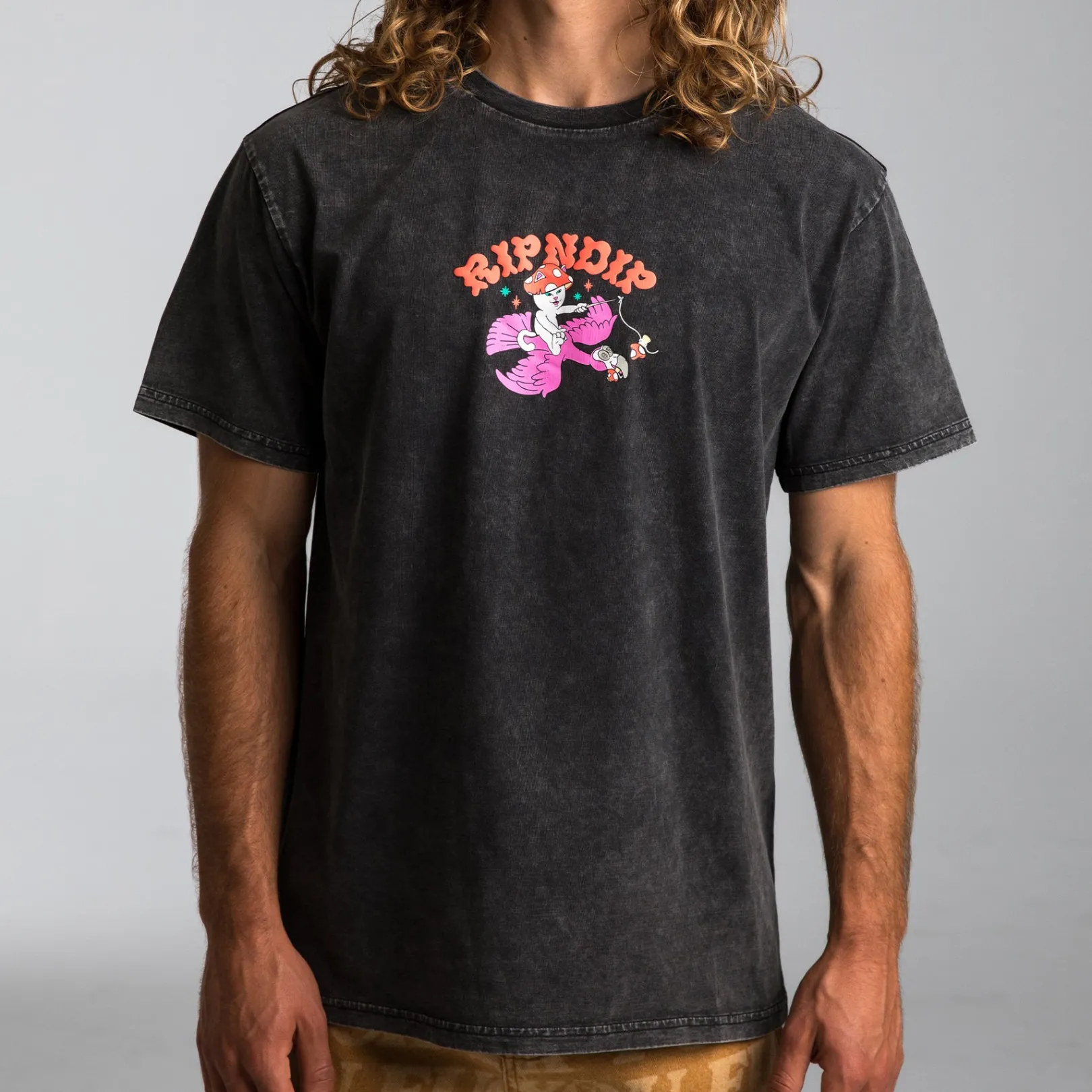 Take A Trip Tee (Black Wash )<Ripndip Online