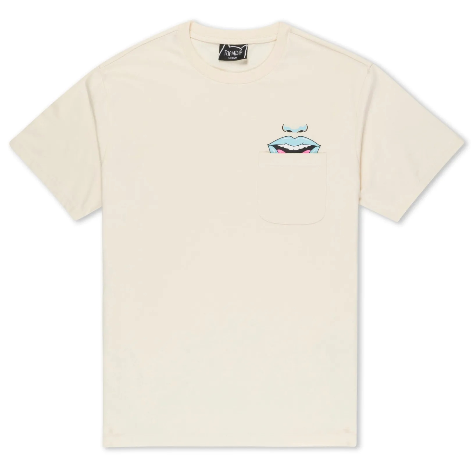 Take Your Meds Pocket Tee (Natural)<Ripndip Flash Sale