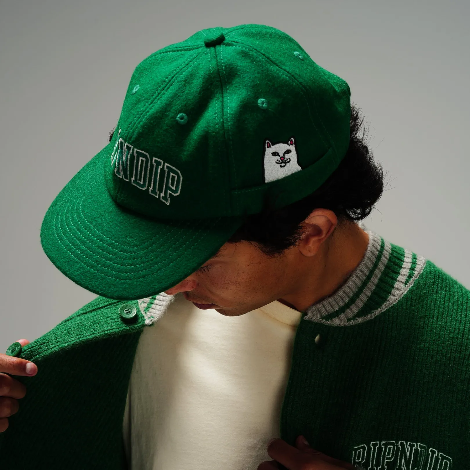 Team Spirit Snapback (Green)<Ripndip Cheap