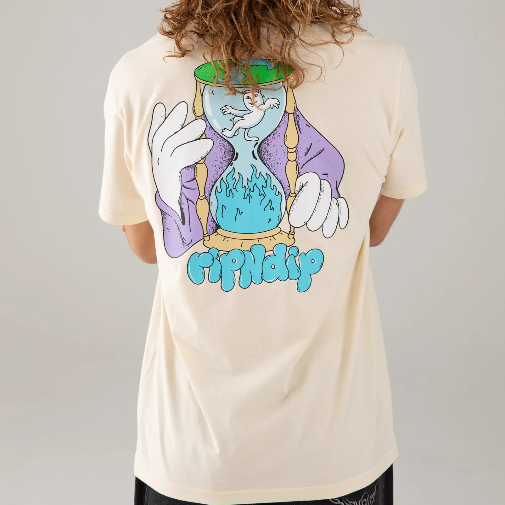 Time Turner Tee (Natural )<Ripndip Shop