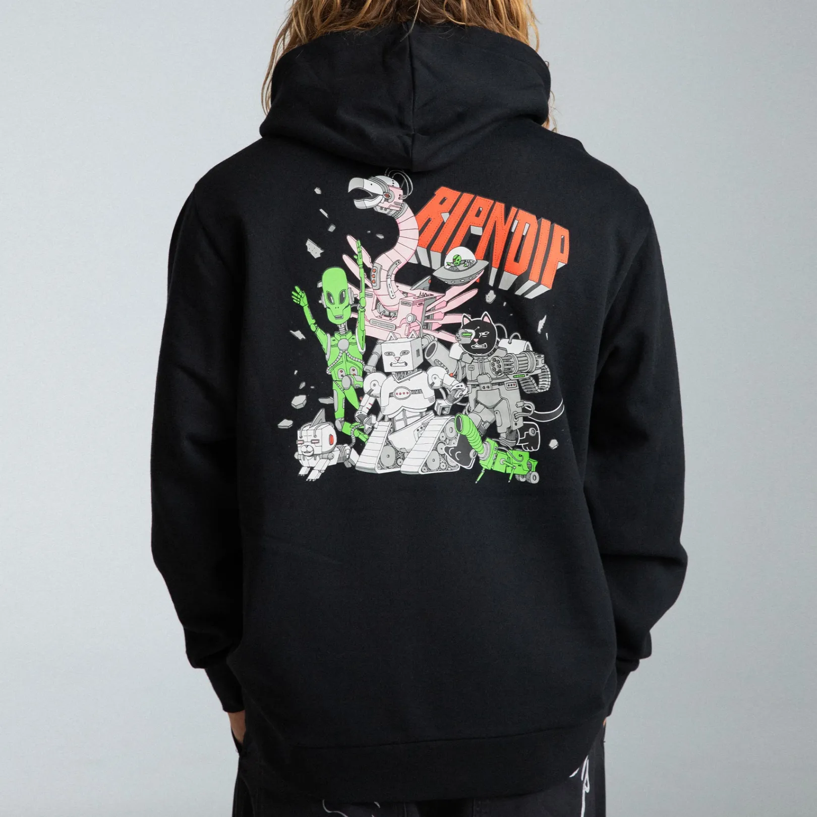 Tomorrowland Hoodie (Black)<Ripndip Outlet