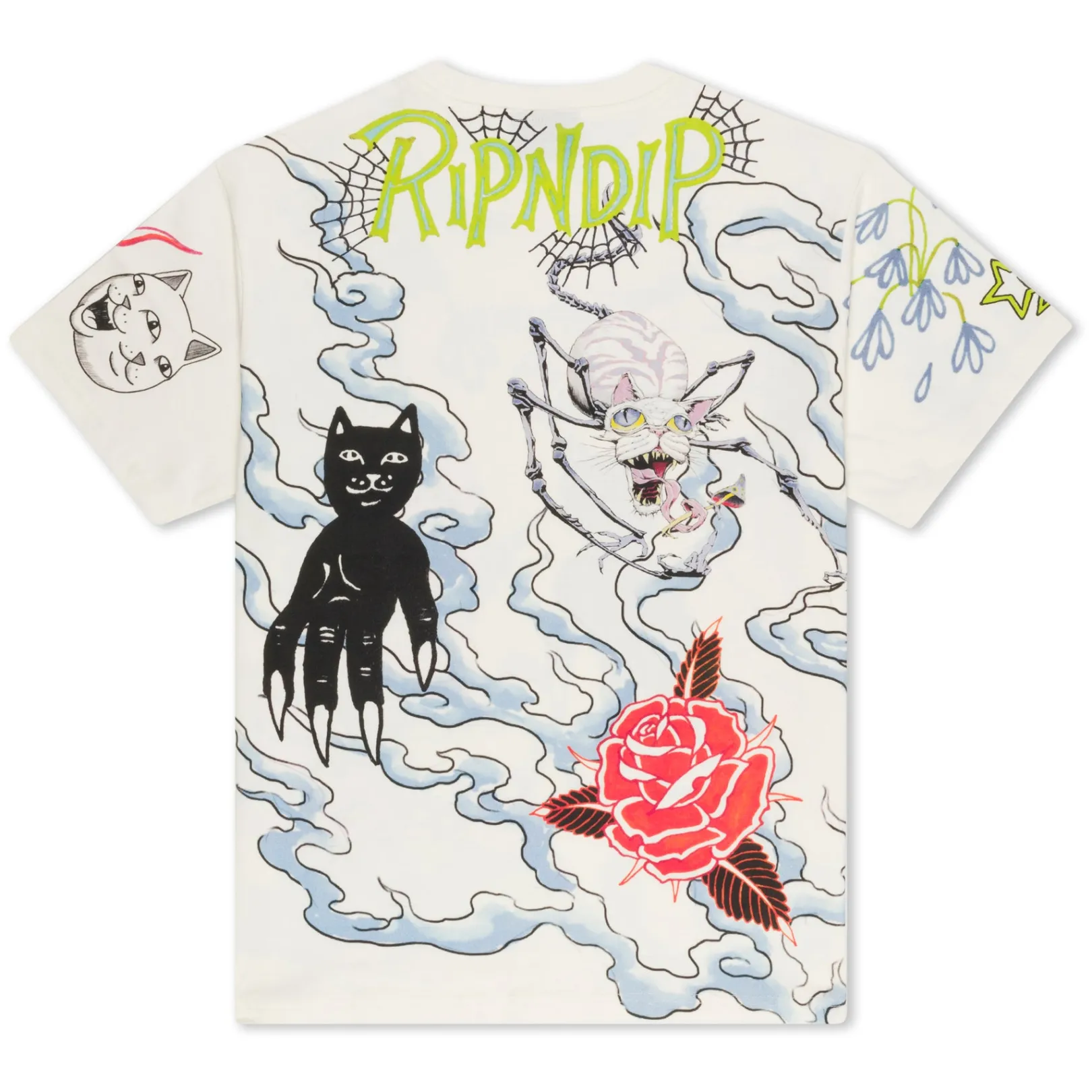 Travis Tee (Off White)<Ripndip Hot