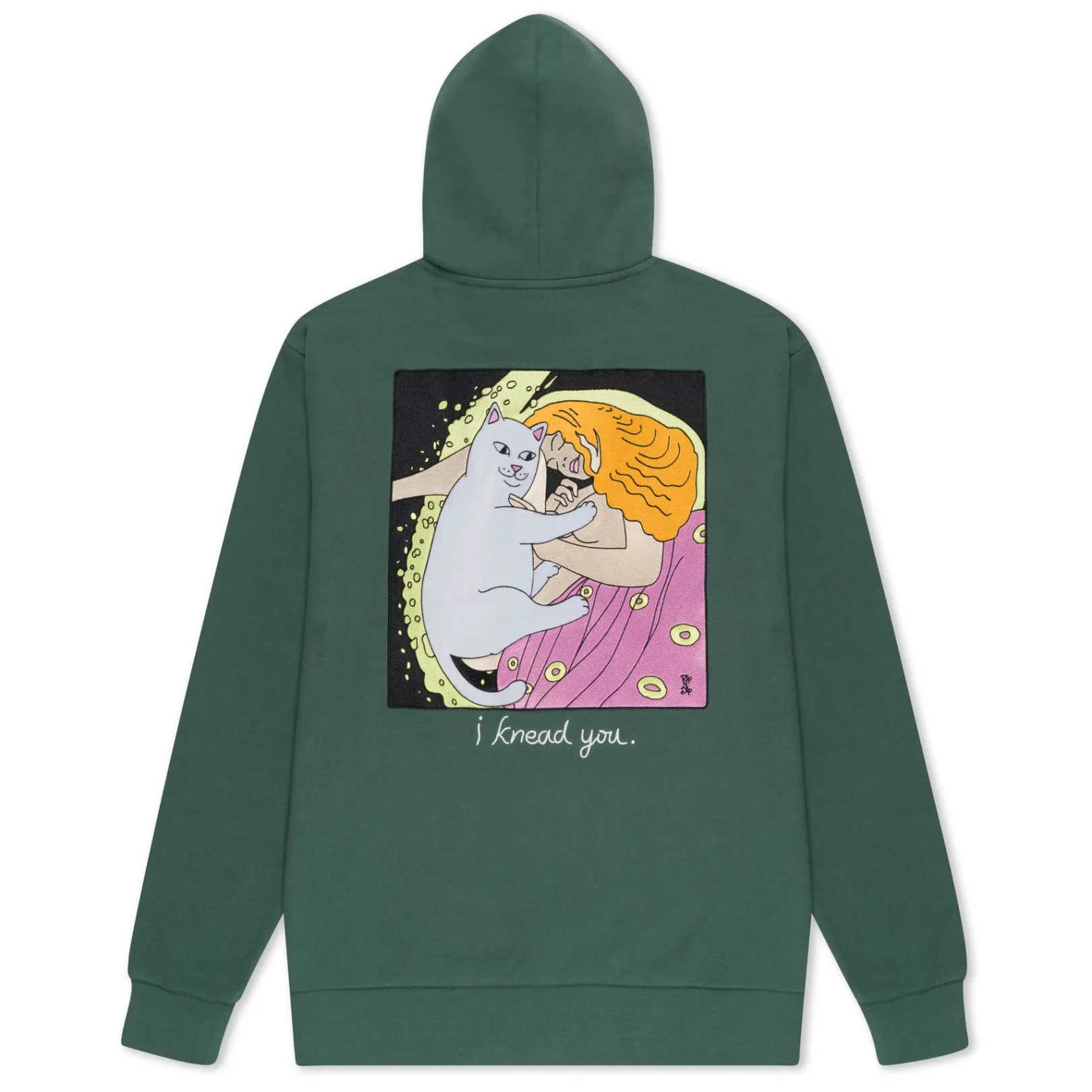 Venus Hoodie (Dusty Hunter Green) 14.7oz<Ripndip Flash Sale