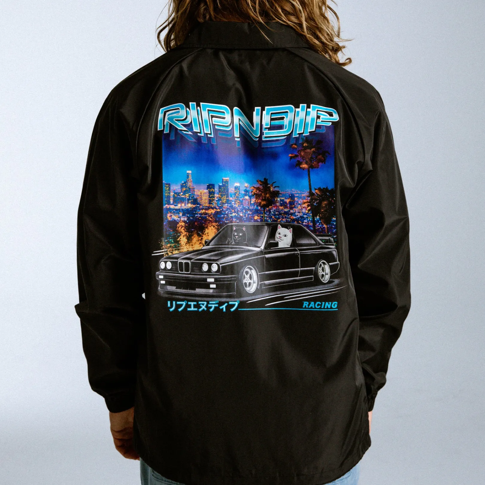 Vroom Vroom Coaches Jacket (Black)<Ripndip Best