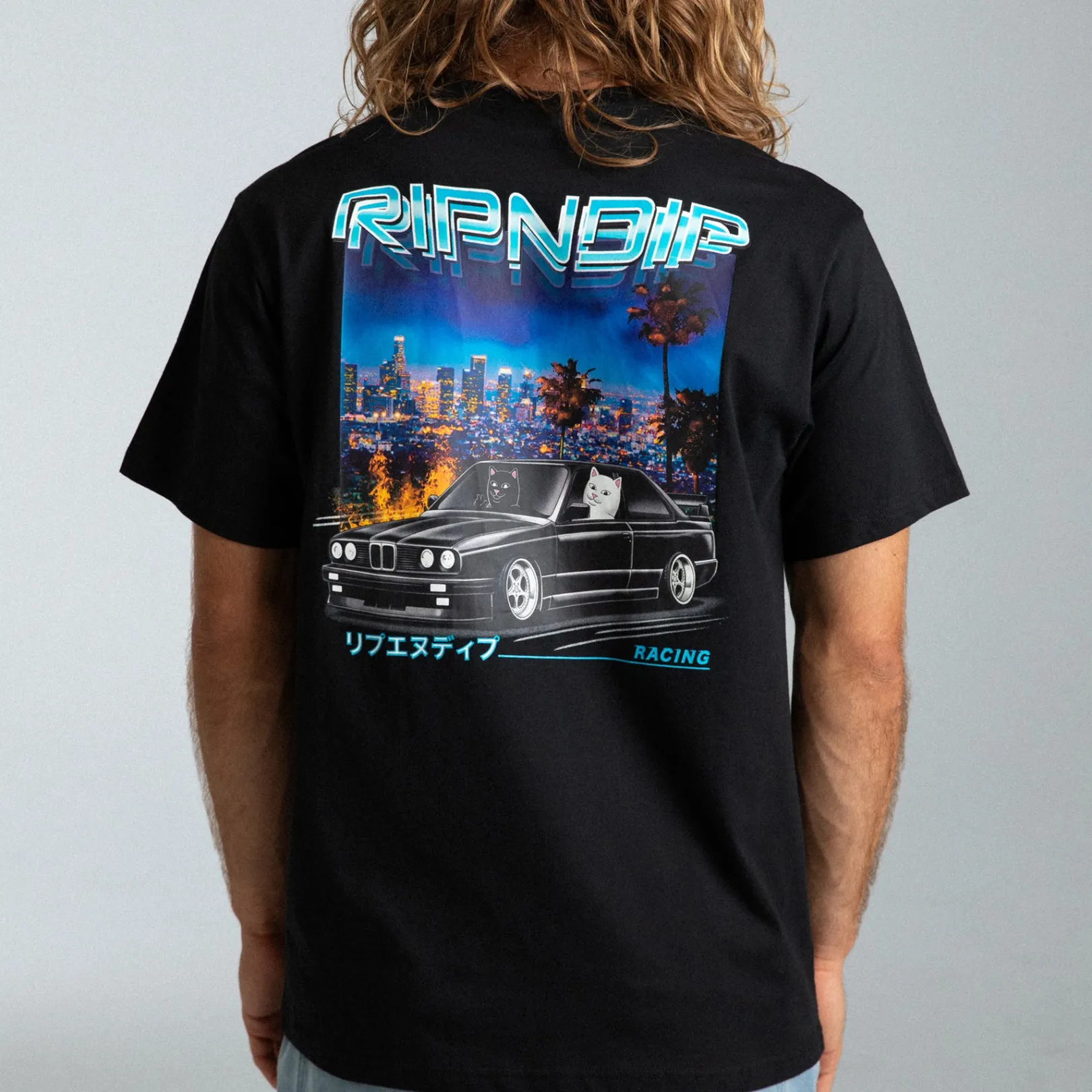 Vroom Vroom Tee (Black)<Ripndip Hot