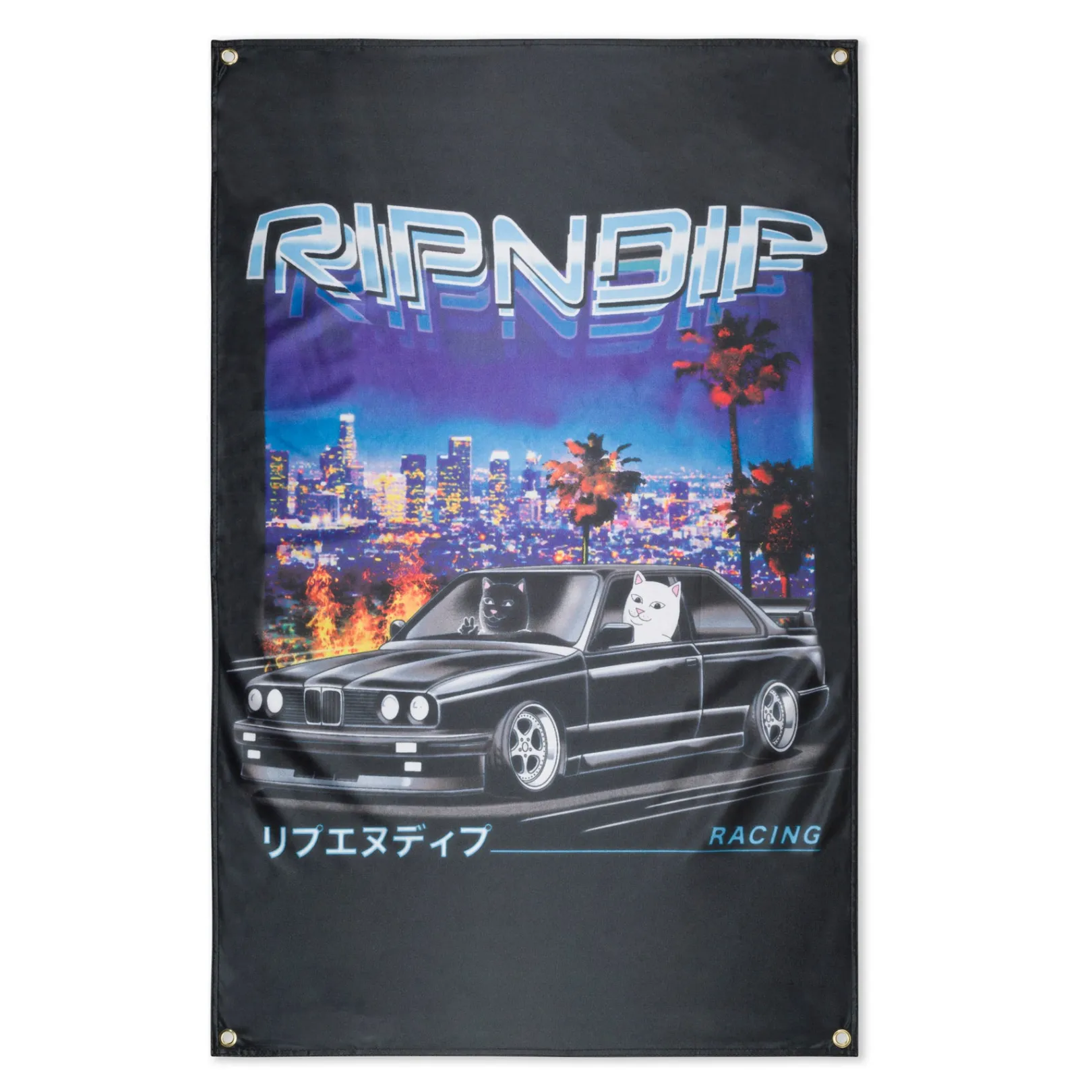 Vroom Vroom Wall Banner (Black)<Ripndip Cheap