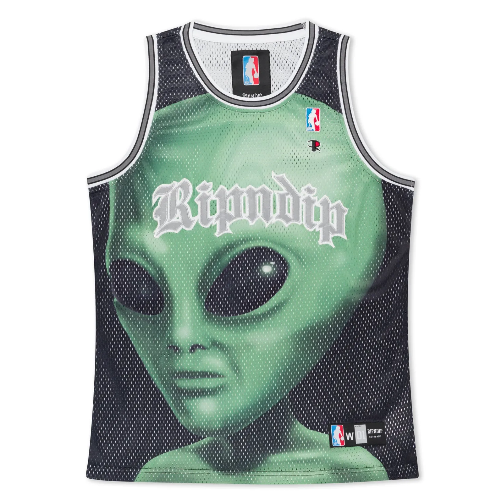 We Come In Peace Basketball Jersey (Black)<Ripndip Cheap