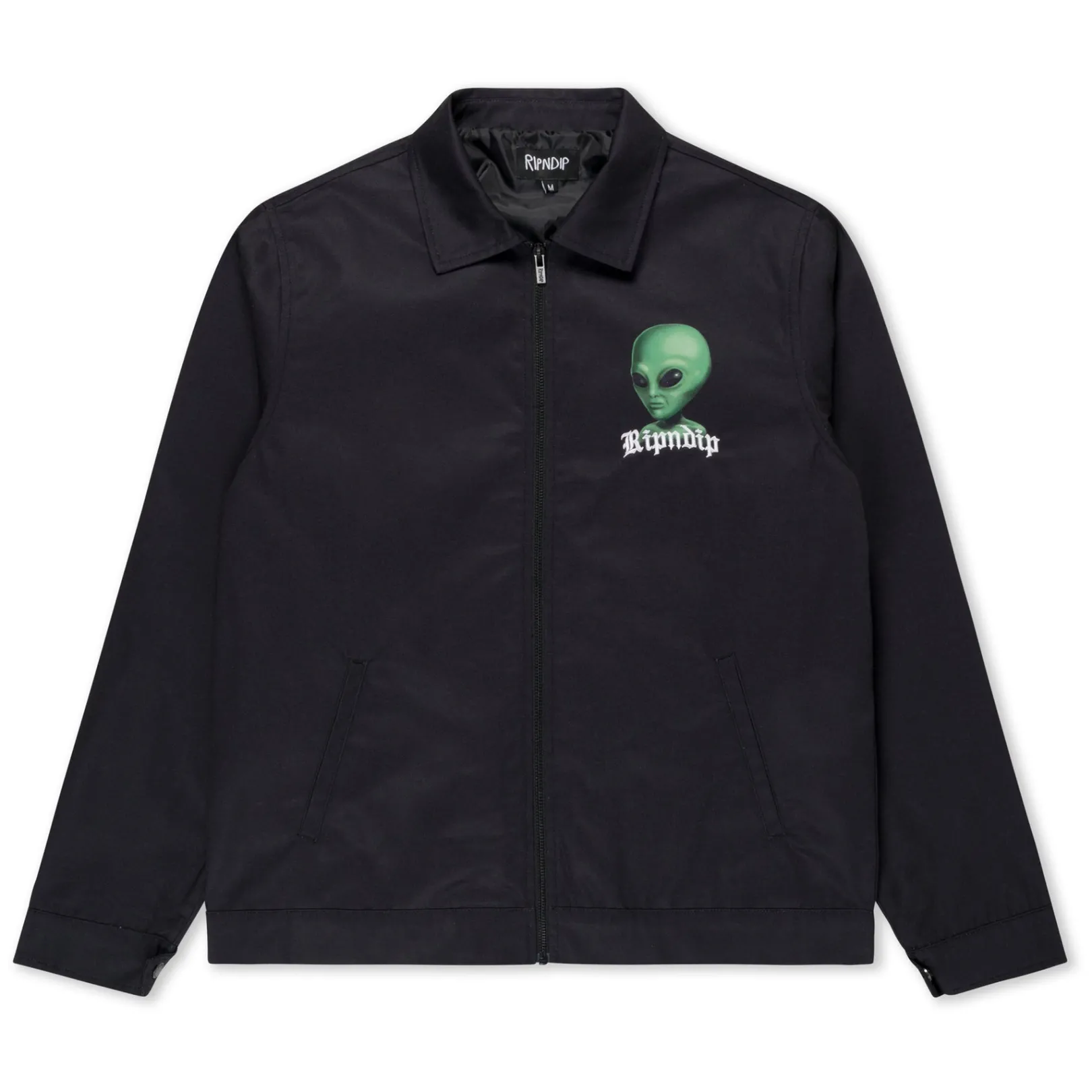 We Come In Peace Workman Jacket (Black)<Ripndip Hot