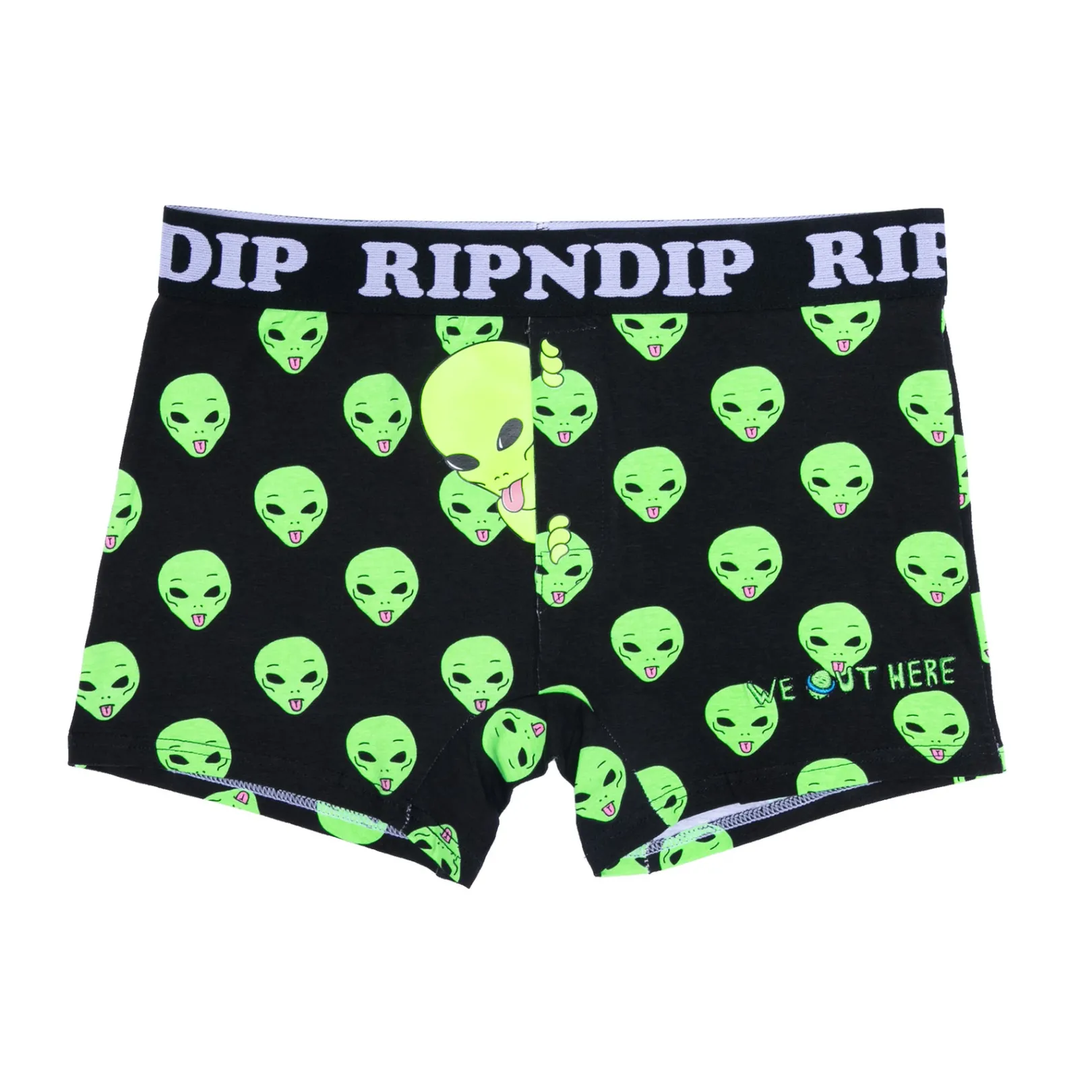 We Out Here Boxers (Black)<Ripndip Cheap