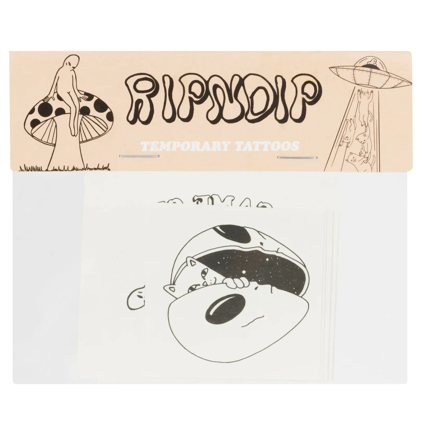 We Out Here Tattoo Sheet (Black)<Ripndip Best