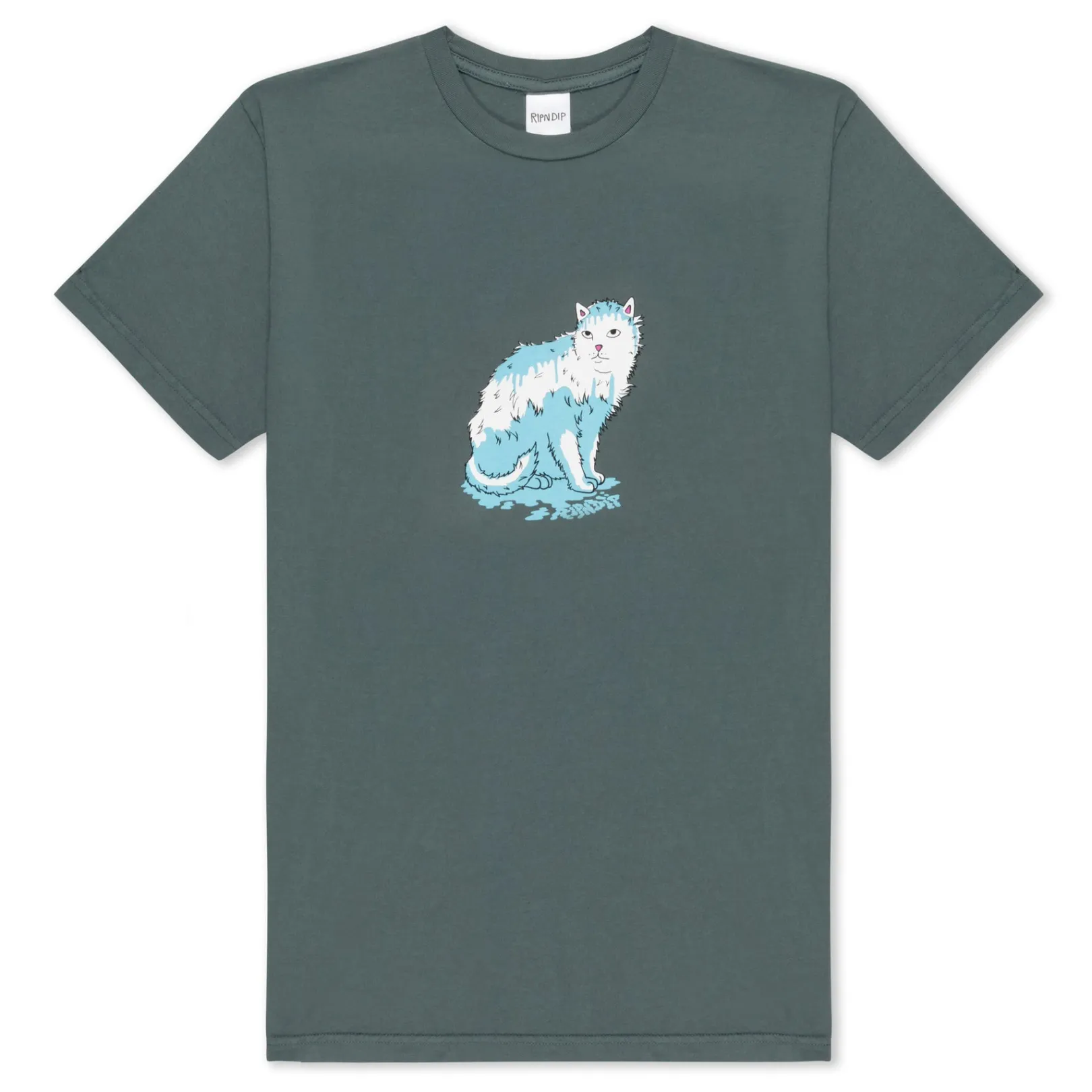 Wet Puss Tee (Charcoal)<Ripndip Store