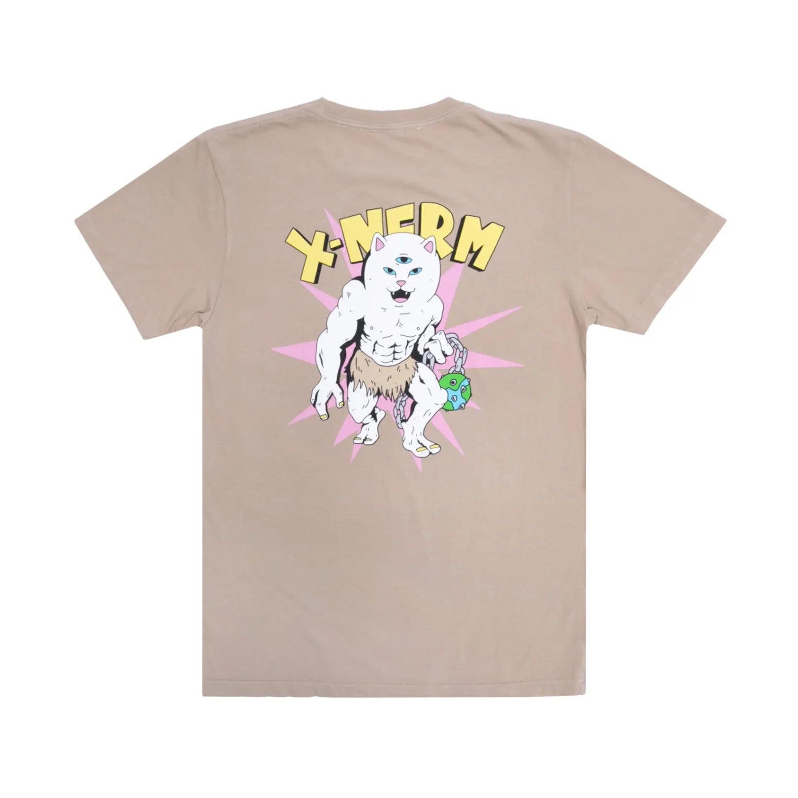 X Nerm Tee (Almond)<Ripndip Hot