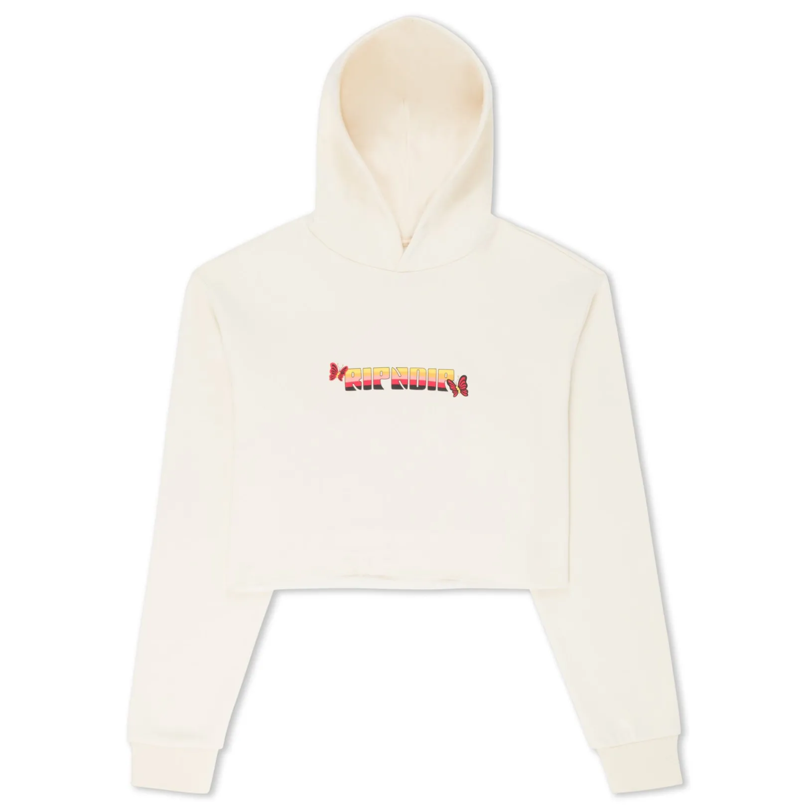 You Love Me Cropped Hoodie (Natural)<Ripndip Hot