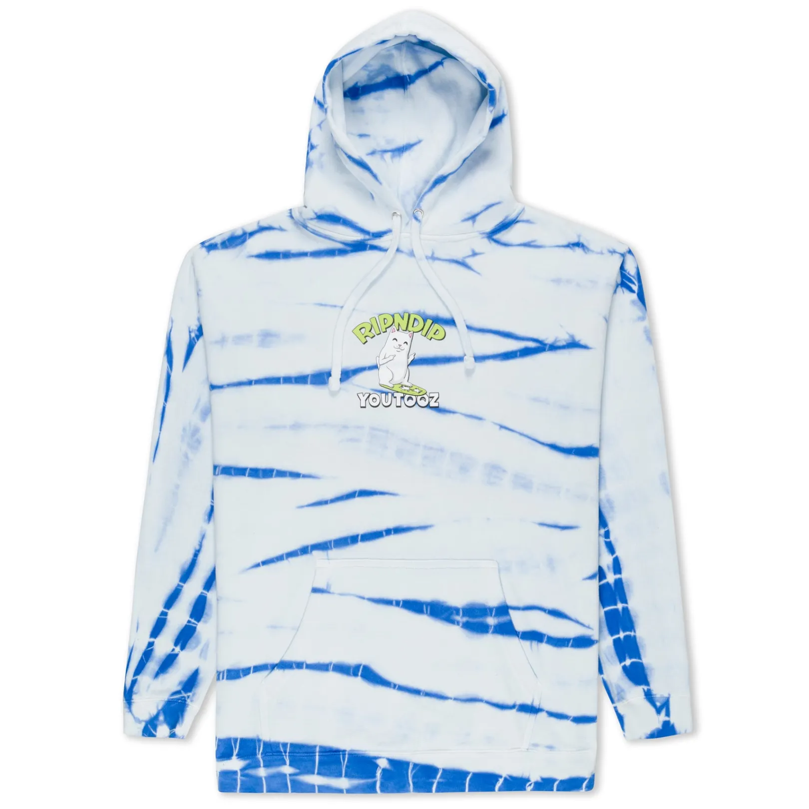 YouTooz Surfer Hoodie (Blue Stripe Dye)<Ripndip Cheap